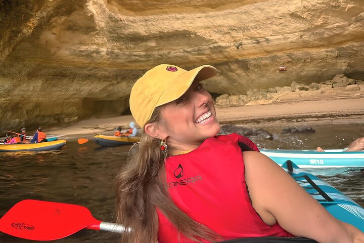 Benagil Kayak Tour: Famous & Hidden Caves – Small Groups