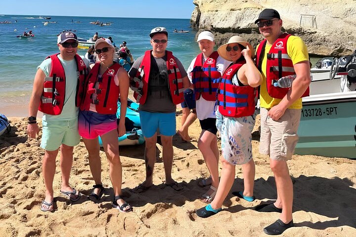 Benagil Kayak Tour: Famous & Hidden Caves – Small Groups