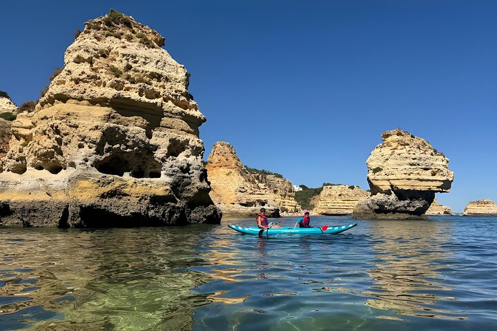 Benagil Kayak Tour: Famous & Hidden Caves – Small Groups