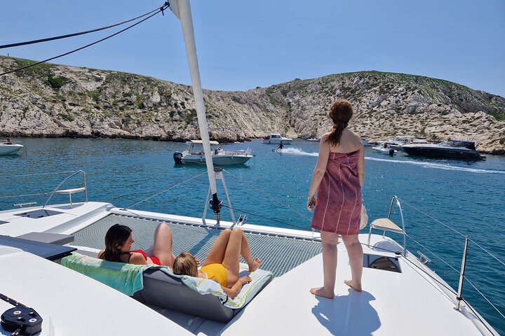 Visit of Marseille and Friuli Archipelago in Catamaran