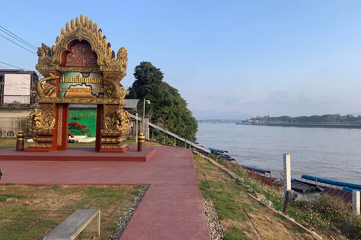 Golden Triangle-Myanmar-Laos border , Chiang Saen Old City