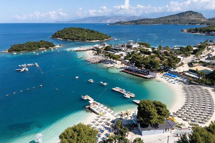 From Tirana/Durres/Golem: Saranda, Ksamil and Blue Eye Day Trip
