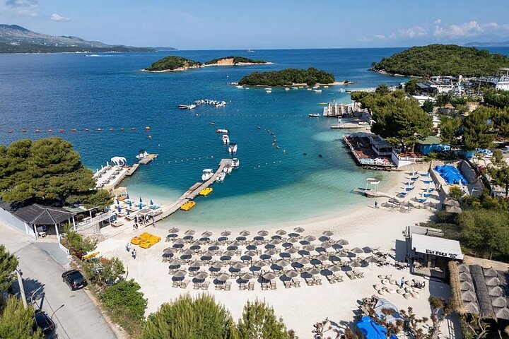 From Tirana/Durres/Golem: Saranda, Ksamil and Blue Eye Day Trip