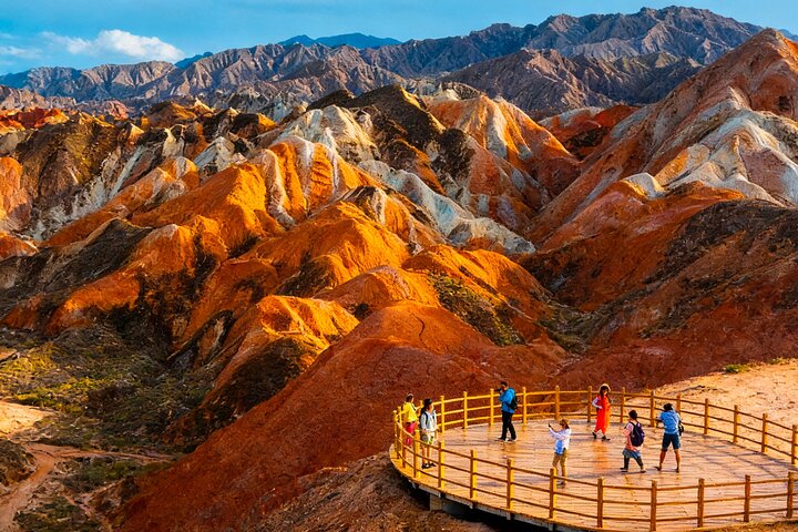Private Day Tour to Zhangye Danxia Geopark from Lanzhou by Bullet Train