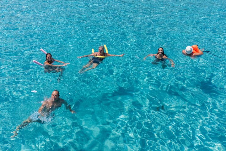 Blue Lagoon cruise: giant slide & Paphos hotel transfers