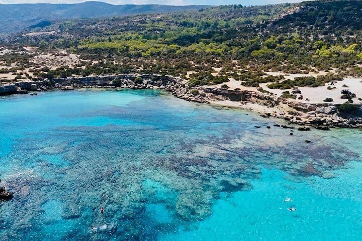 Blue Lagoon cruise: giant slide & Paphos hotel transfers