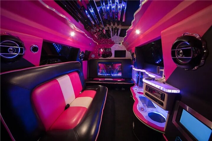 Private Pink Mini Cooper Limo Wine Tour in Fredericksburg