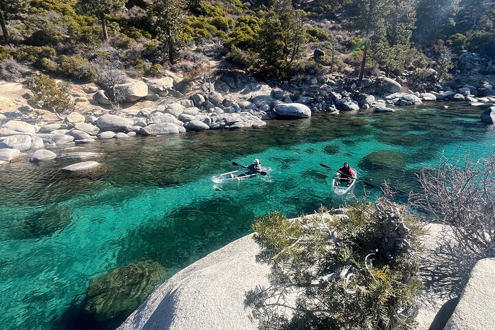Clear Kayak Tour of Sand Harbor's Crystal Clear Waters