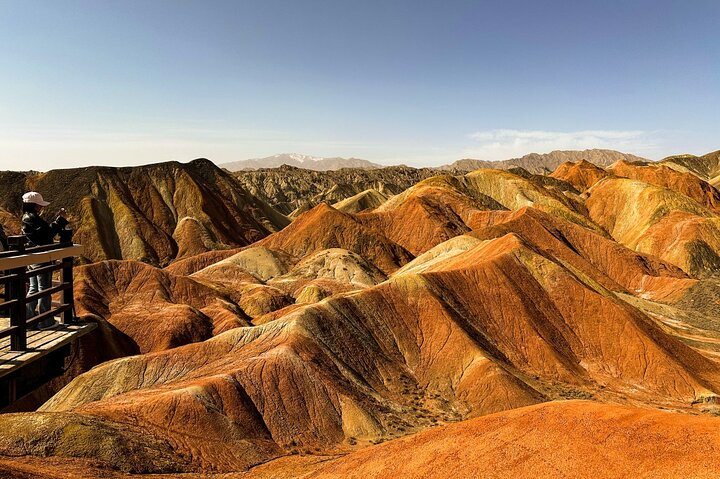 Private Day Tour to Zhangye Danxia Geopark from Lanzhou by Bullet Train