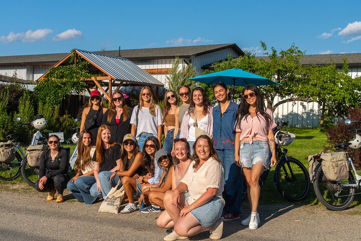 Kelowna Wine Tour by E-Bike with Tastings, Lunch & Okanagan Views
