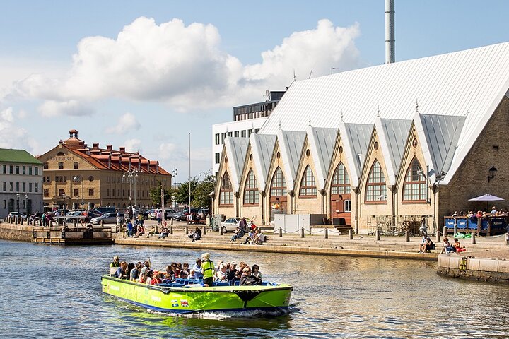24h Gothenburg Hop-On Hop-Off Tour by Bus and Boat