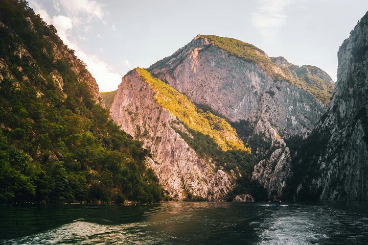From Shkodra: Koman Lake Adventure with Boat Ride & Kayak