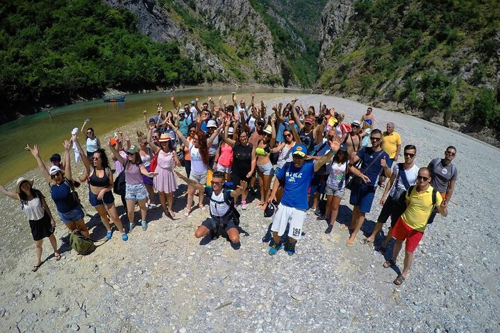 From Shkodra: Koman Lake Adventure with Boat Ride & Kayak