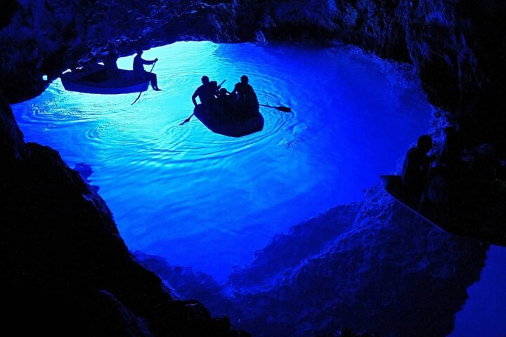 LUX Blue Cave, Lady of the Rocks, Mamula, Submarine Tunnel+ (3h)