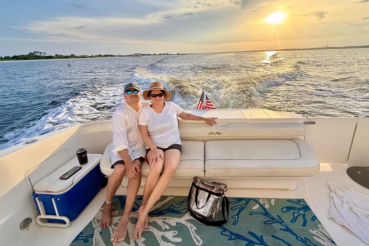 Private 3 Hour Sunset Cruise On A 50' Luxury Yacht With Captain