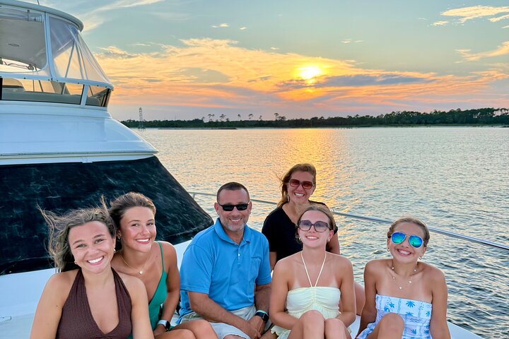 Private 3 Hour Sunset Cruise On A 50' Luxury Yacht With Captain