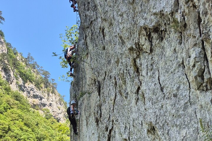 Rock Climb in Pluzine Serene Mountainside
