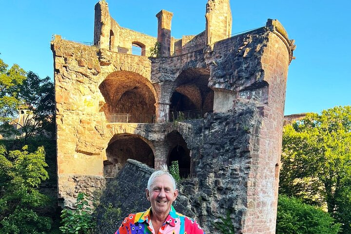 Heidelberg Castle Express Tour with Gardens and Wine Barrel
