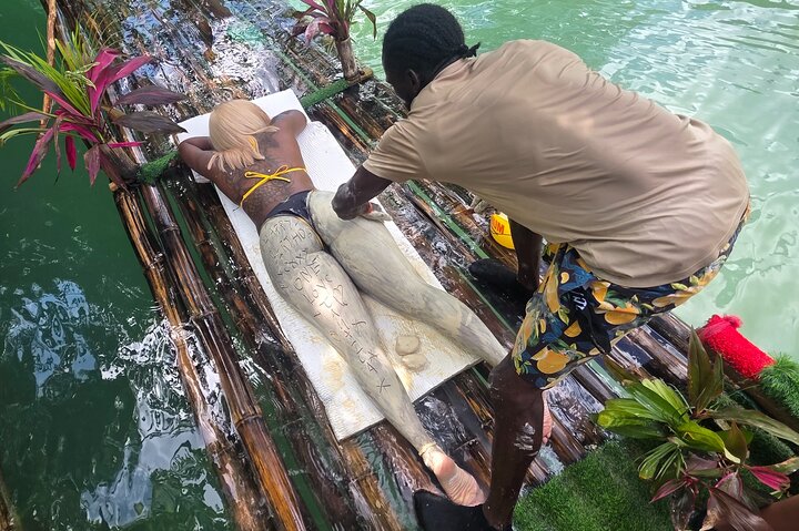 Blue Hole and Bamboo Rafting Ocho Rios