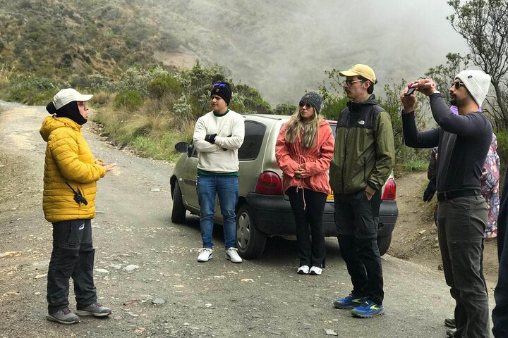 Snowy Ruiz + Hot Springs from Manizales