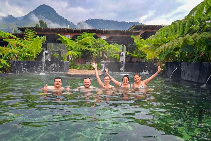 Snowy Ruiz + Hot Springs from Manizales