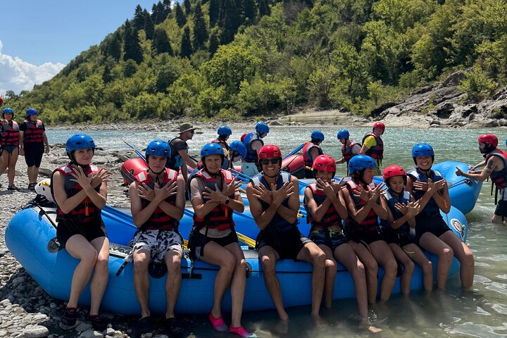 Guided Rafting Tour - Vjosa River National Park - Permet, Albania