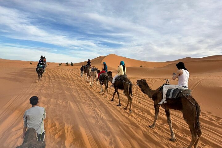 3 Days Desert Tour From Marrakech To Merzouga Dunes & Camel Trek
