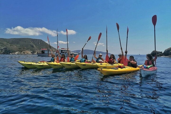 2-hour kayak excursion from Marina di Campo