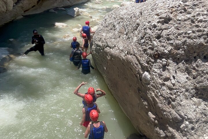 Canyoning, Rafting and Zipline Adventure from Belek and Antalya