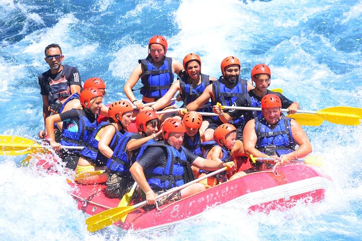 Canyoning, Rafting and Zipline Adventure from Belek and Antalya
