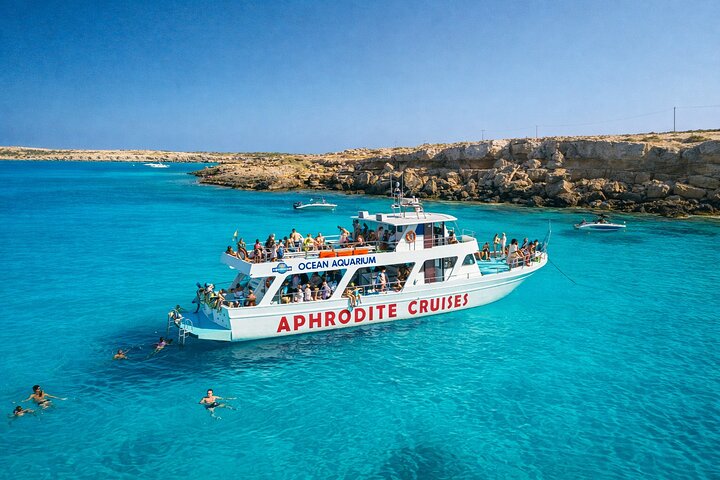 From Protaras: Turtle Cove & Blue Lagoon Cruise