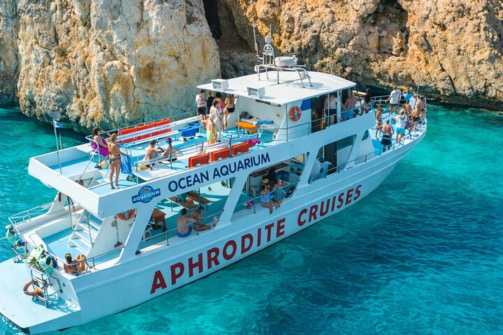 From Protaras: Turtle Cove & Blue Lagoon Cruise