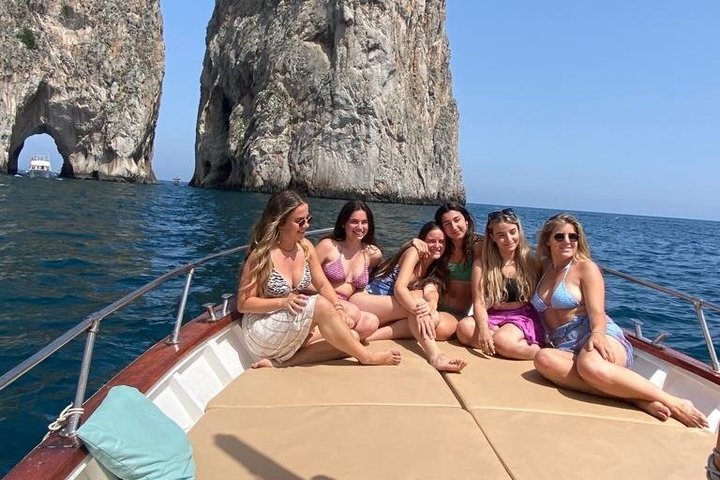 Capri: Boat tour of the caves with swim and Limoncello tasting!