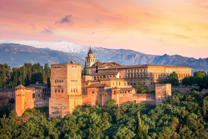 Granada Alhambra & Nasrid Palaces Ticket with Digital Audio Guide