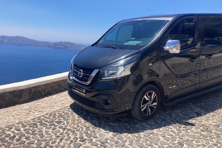 Santorini Private Transfer | Airport, Port & Hotel Pickup (24/7)