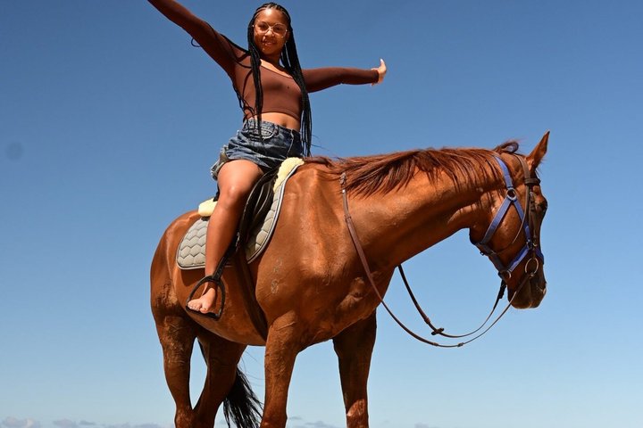 Exclusive 1 Hour Coastal Horse Ride at Bel Ombre Beach