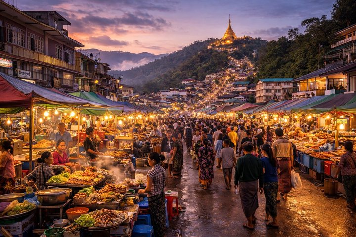 Private Golden Rock Day Trip from Yangon