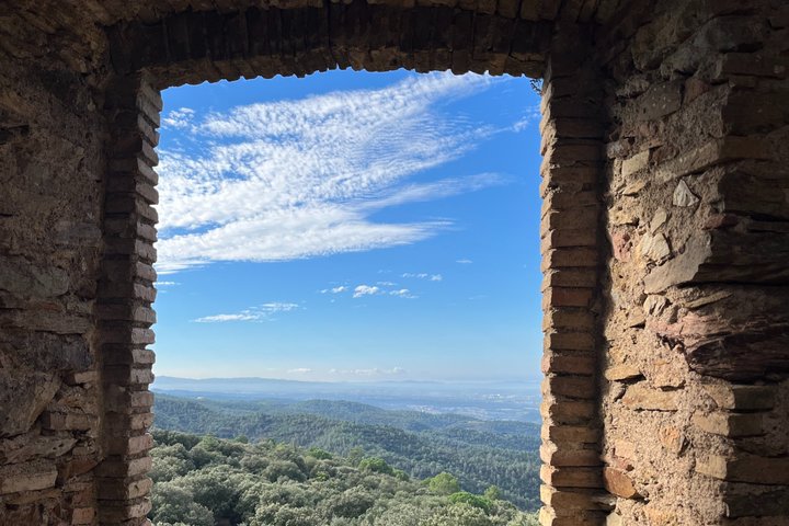 Off-road through the hinterland of Catalonia by motorcycle
