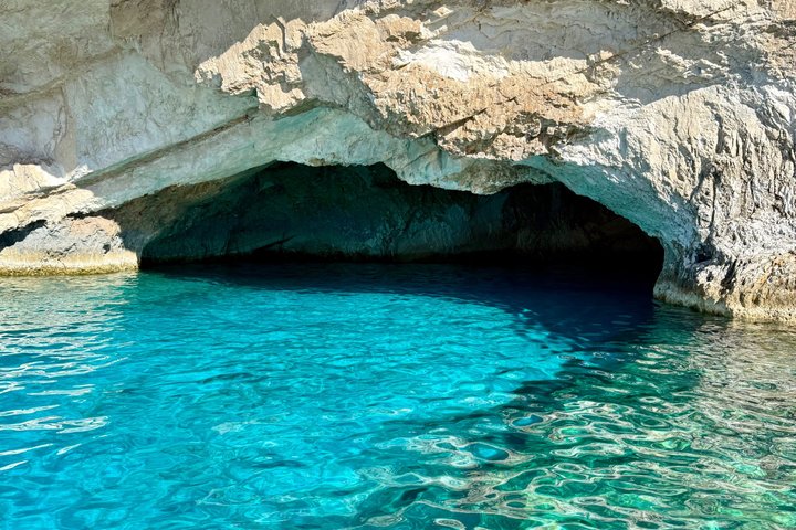 Zakynthos VIP Above & Beyond Shipwreck & Blue Caves Tour