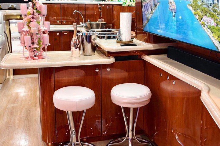 Yacht Rental 60 ft with 2 Free Jet Skis ,Miami River and Sea Pool