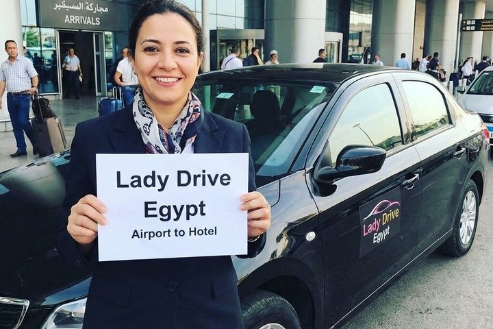 Hurghada Airport Transfer Safe Private Ride by Female Driver