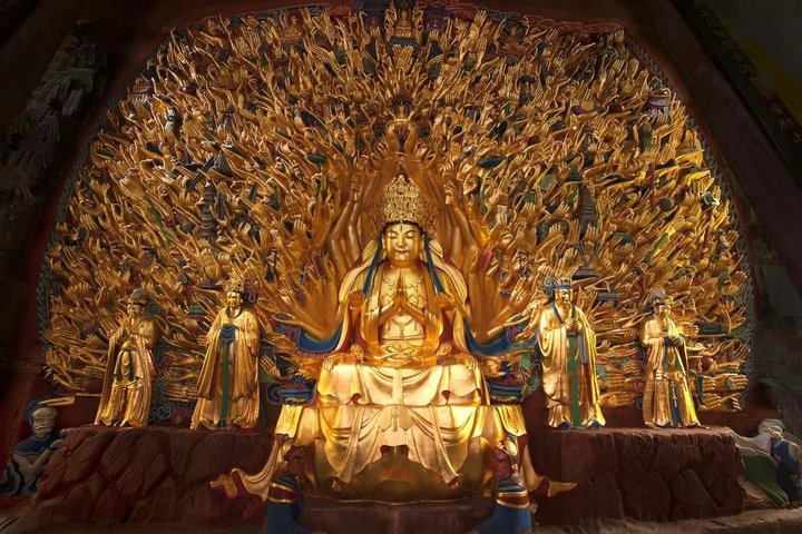 Chongqing Dazu Rock Carvings Ciqikou Old Town Join in Day Tour