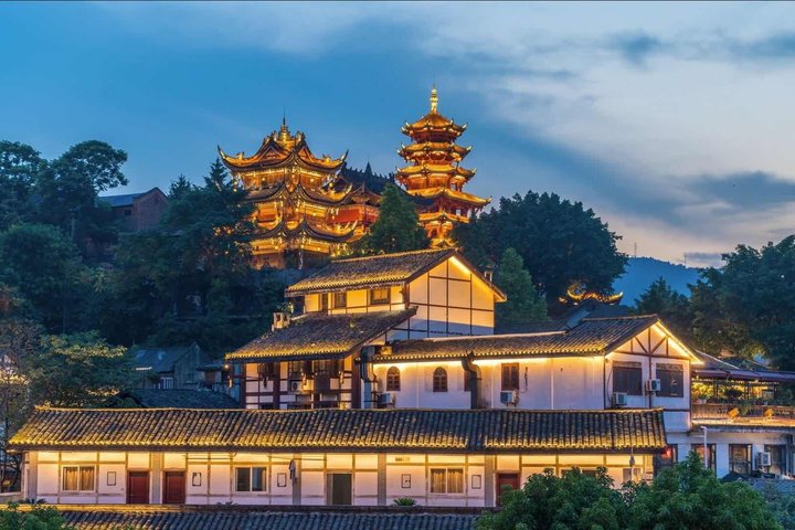 Chongqing Dazu Rock Carvings Ciqikou Old Town Join in Day Tour