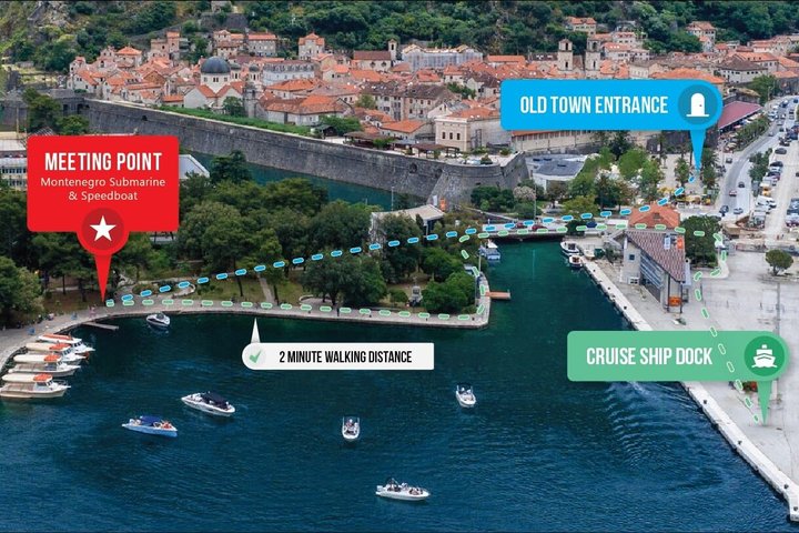 VIP Private Charter: Blue Cave & Lady of the Rocks (Flexible)
