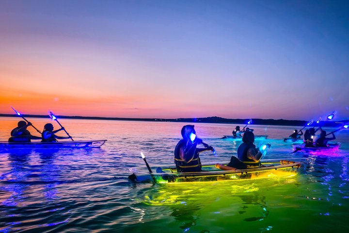 GlowRow Glowing Kayak Tour Port Aransas - Lighthouse Lakes