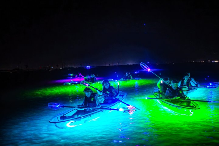 GlowRow Glowing Kayak Tour Port Aransas - Lighthouse Lakes