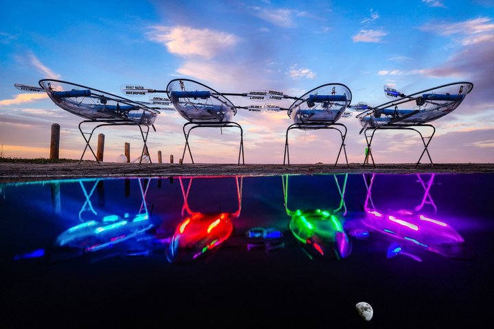 GlowRow Glowing Kayak Tour Port Aransas - Lighthouse Lakes