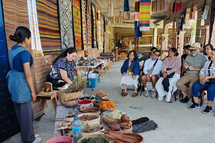 Hierve el Agua,Arbol Del Tule,Mitla,Mezcal and Teotitlan del valle