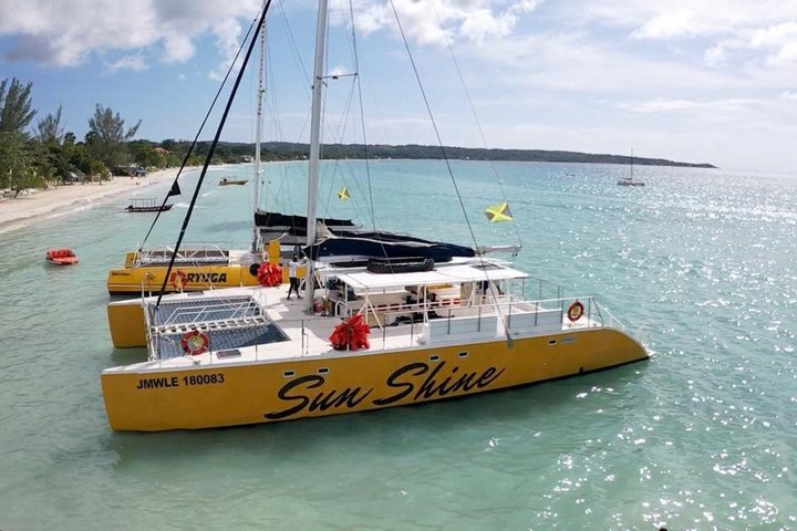 SUNSET PARTY CATAMARAN Ricks Cafe ADULTS ONLY DJ Montego Bay