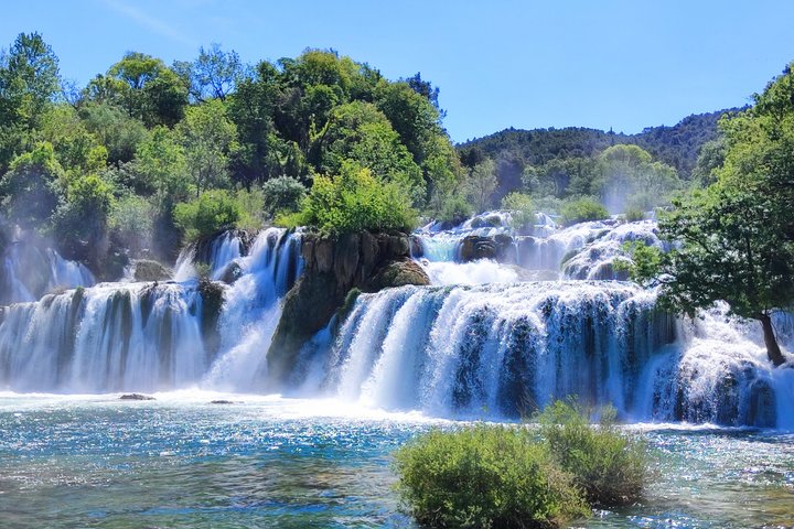 Afternoon Krka Waterfalls Private Tour from Sibenik Area